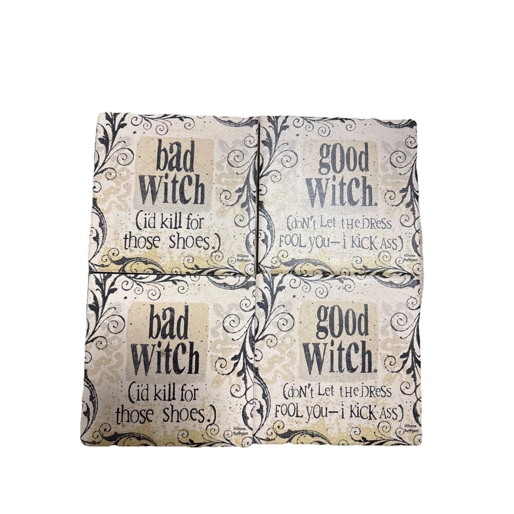 Thirstystone Good Witch Wizard of Oz drink Holder Coaster 4 Pack